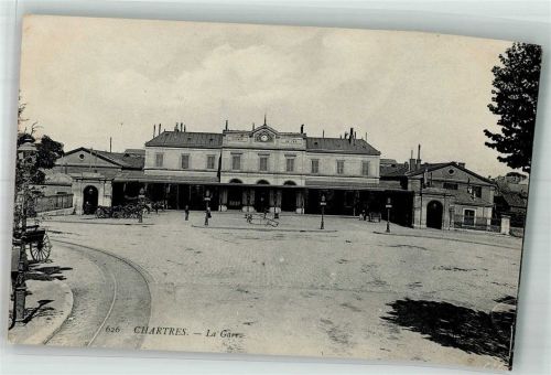Chartres 1912 Bahnhof