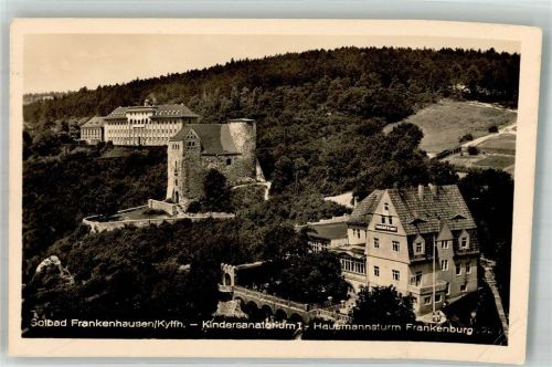 Bad Frankenhausen Solbad Kindersanatorium Hausmannsturm Frankenburg