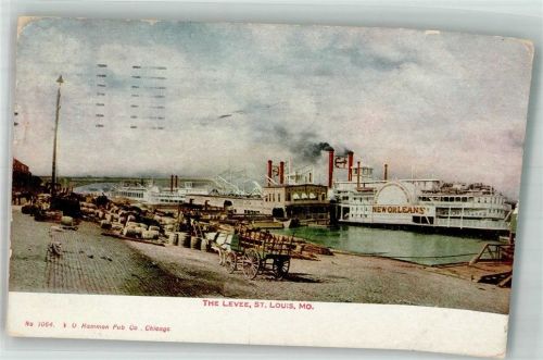 St. Louis 1910 Missisippidampfer New Orleans