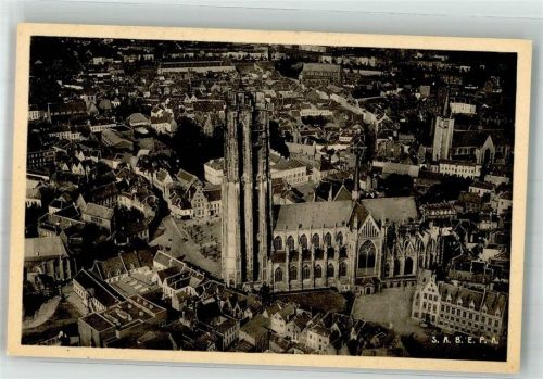 Malines Fliegeraufnahme Kirche