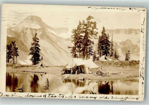 Rochester 1926 Ort lt. Stempel Bellingham Washington Camping