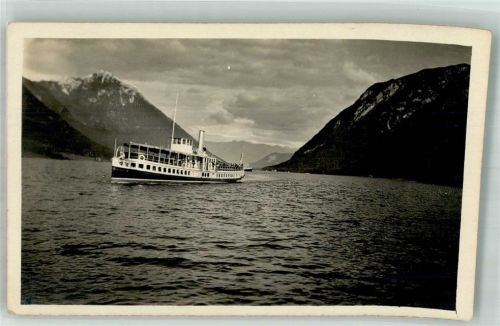 Pertisau 1926 Achensee Dampfschiff