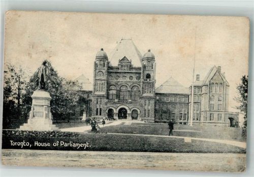Toronto 1910 Denkmal Parlament