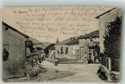 Saint-Maurice 1915 Feldpost WK I Nr, 121