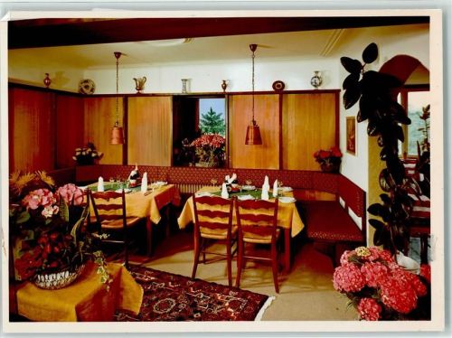 Bühlertal Café Bergfriedl Innenaufnahme
