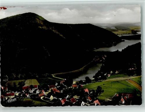 Helminghausen Sperrmauer und Diemelsee