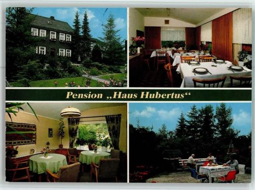 Eslohe Pension Haus Hubertus Innenaufnahmen Terrasse 4-Bildaufnahme