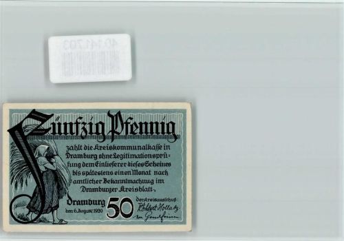 Dramburg Notgeld