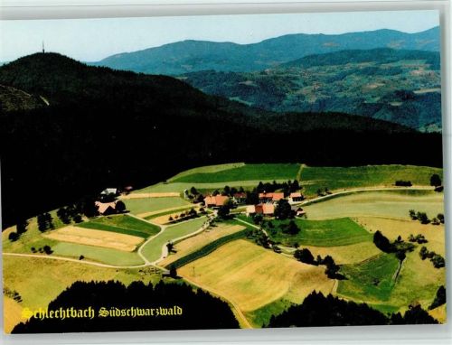 Schopfheim Luftaufnahme Ortsteil Schlechtbach