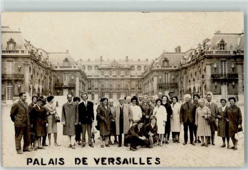 Versailles Palais de Versailles Gruppenfoto