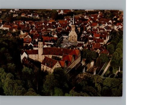 Weikersheim Weikersheim Schloß mit Marktplatz AKU2