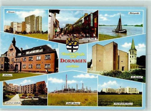 Dormagen Horxem Kölner straße Rheinpartie St. Michael Rathaus Senioren-Zentrum Erdöl-Chemie Kreiskrankenhaus
