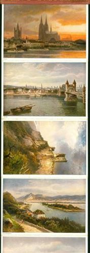 Astudin-Karten von Rhein Leporello mit 20 AK; gute Erhaltung, nicht gelaufen Astudin, N. von Kleinposten bis 20