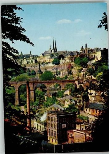 Luxembourg Rauchende Schornsteine