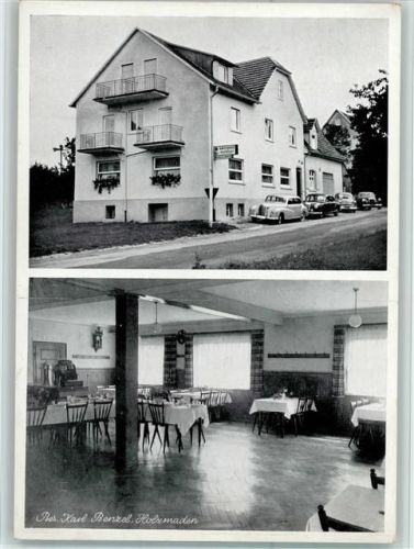 Holzmaden Karl Benzel Bahnhotel Innenaufnahme 2-Bildaufnahme