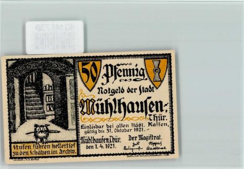 Mühlhausen Notgeld AKU2