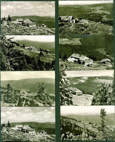 Arber mit Arberhaus Lot mit 11 AK, ca. um 1957; gute Erhaltung, nicht gelaufen