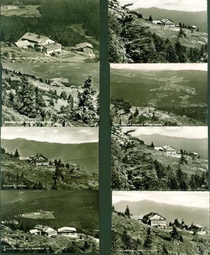 Arberschutzhaus Lot mit 8 AK, ca. 1956-1964; gute Erhaltung, teils gelaufen