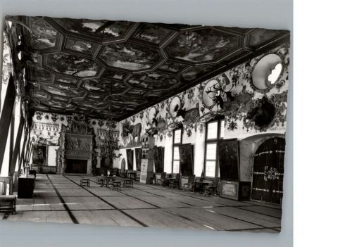 Weikersheim Weikersheim Rittersaal, Blick zum Kamin