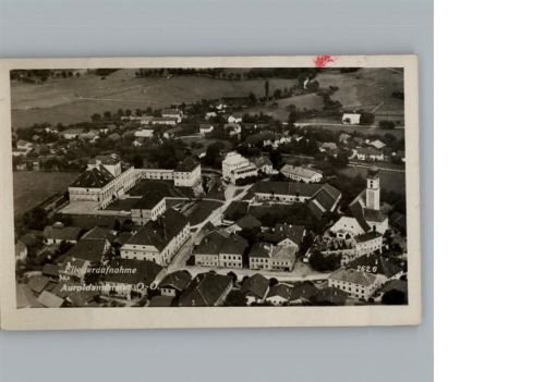 Auroldsmünster i. O. Ö (A) Fliegeraufnahme