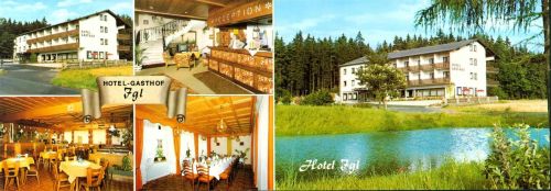 Baumgarten Hotel Gasthaus Igl , 2-fach Klappkarte, mit Kurzinfos