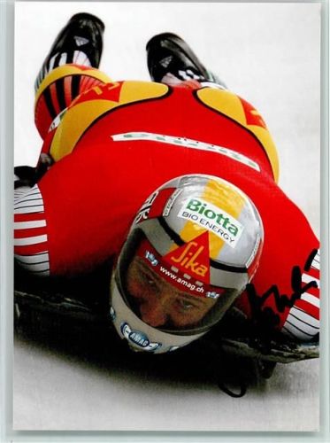 Gregor Stähli Skeleton Autogramm