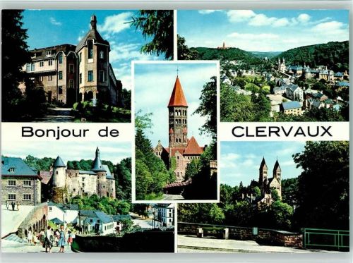 Clerf Clervaux - Fünf Ansichten AKU2