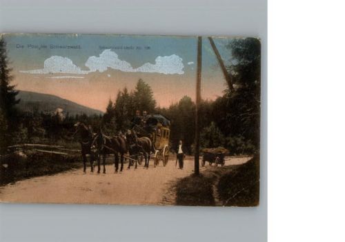 Post im Schwarzwald