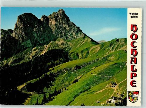 Pfronten Tourengebiet Hochalppe mit Aggenstein