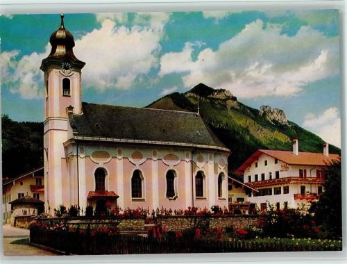 Schleching Hochplatte Pfarrkirche Gasthaus zur Post