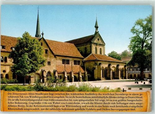 Maulbronn Zisterzienser-Abtei Chronik