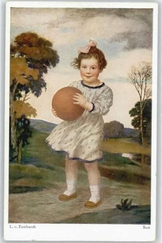 Mädchen mit Ball , Susi