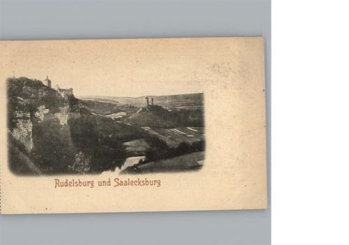 Saaleck Rudelsburg und Saalecksburg