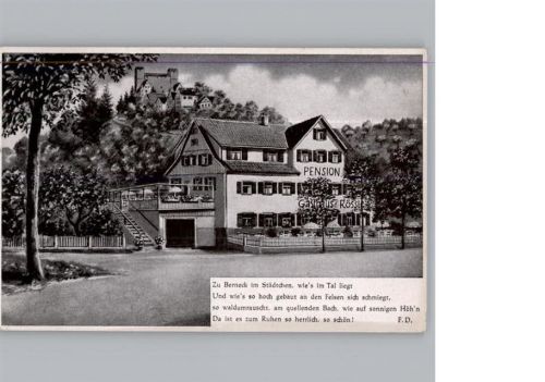 Berneck Gasthaus, Pension Zum Rössle