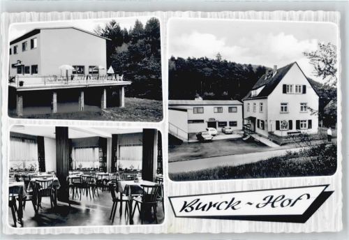 Gemünden Gaststätte Pension Burck-Hof