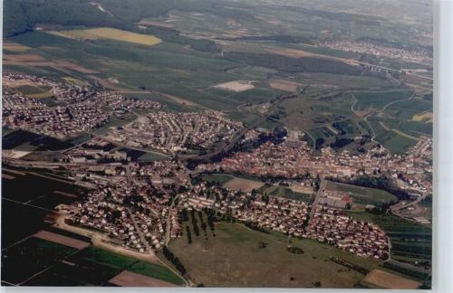 Herbrechtingen Fliegeraufnahme Foto Gesamtansicht Feld Haus