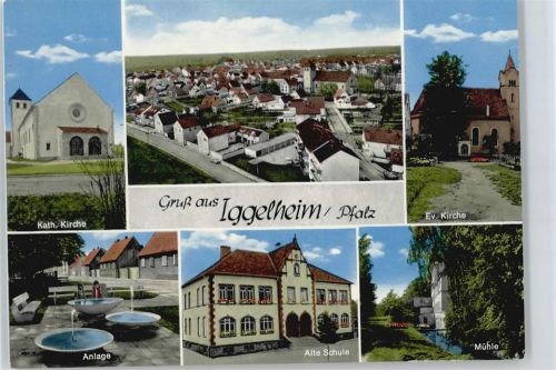 Böhl-Iggelheim Mühle , alte Schule