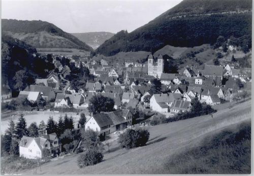Wiesensteig Foto-Karte