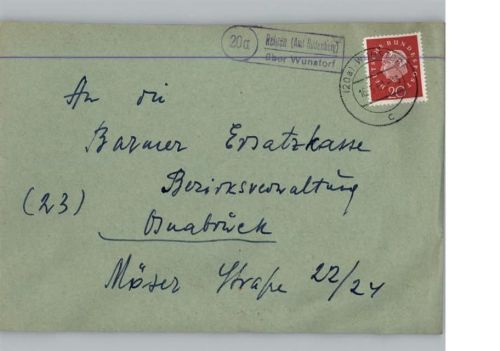 Wunstorf Landpoststempel