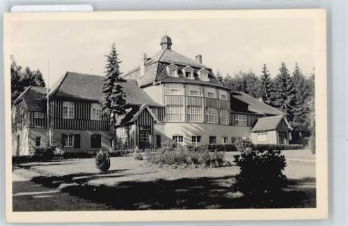 Benneckenstein Erholungsheim Baum Wiese
