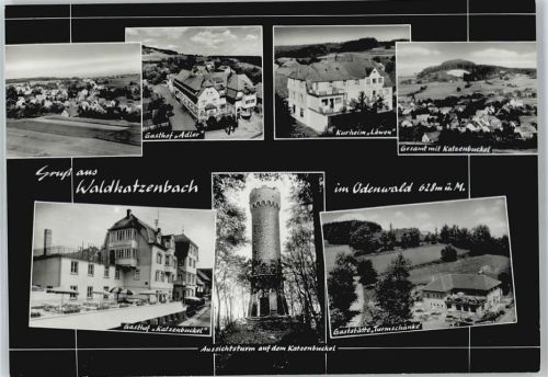 Waldkatzenbach Gasthaus zum Adler , Turmschänke