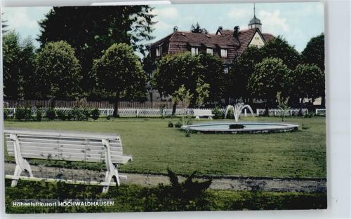 Hochwaldhausen Park , Springbrunnen