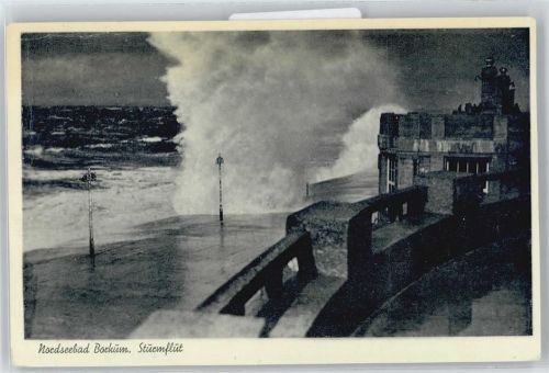 Borkum Sturmflut