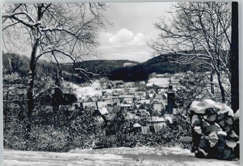 Nagold Winter-Karte