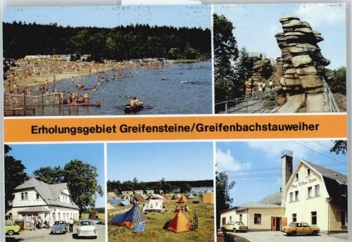 Ehrenfriedersdorf Gaststätte Teichschänke Greifental, Campingplatz
