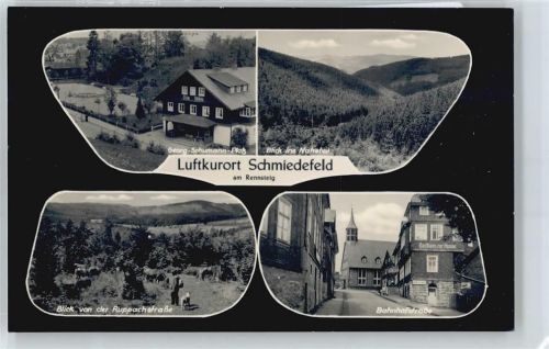 Schmiedefeld Bahnhofstrasse , Georg-Schumann Platz