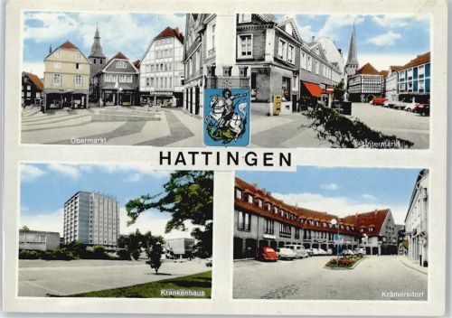 Hattingen Markt Auto Wappen Krankenhaus