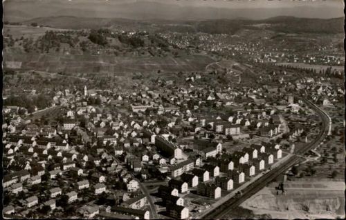 Weil am Rhein Fliegeraufnahme