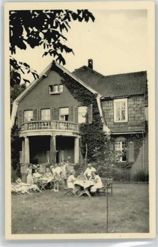 Neuglobsow Erholungsheim Balkon Garten