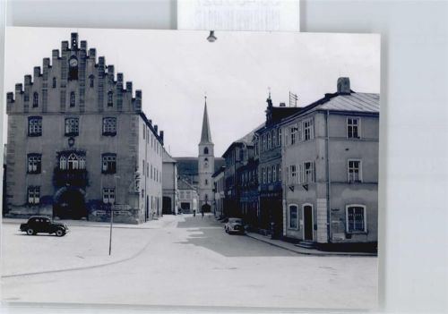 97762 W8783 Hammelburg - Foto-Karte, Rathaus